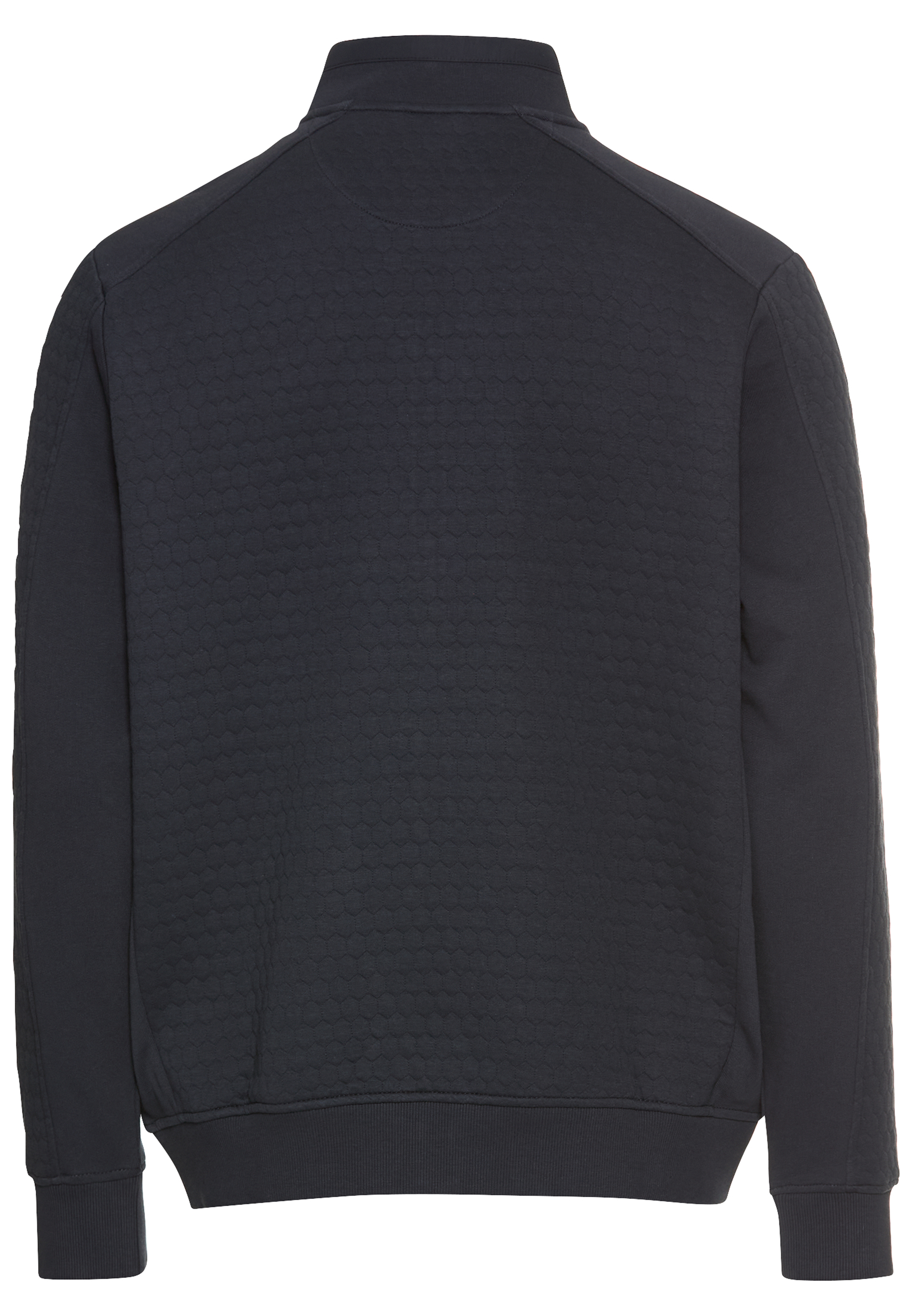 Cardigan/mjukisjacka  med dragkedja, blå från camel active,  - 4