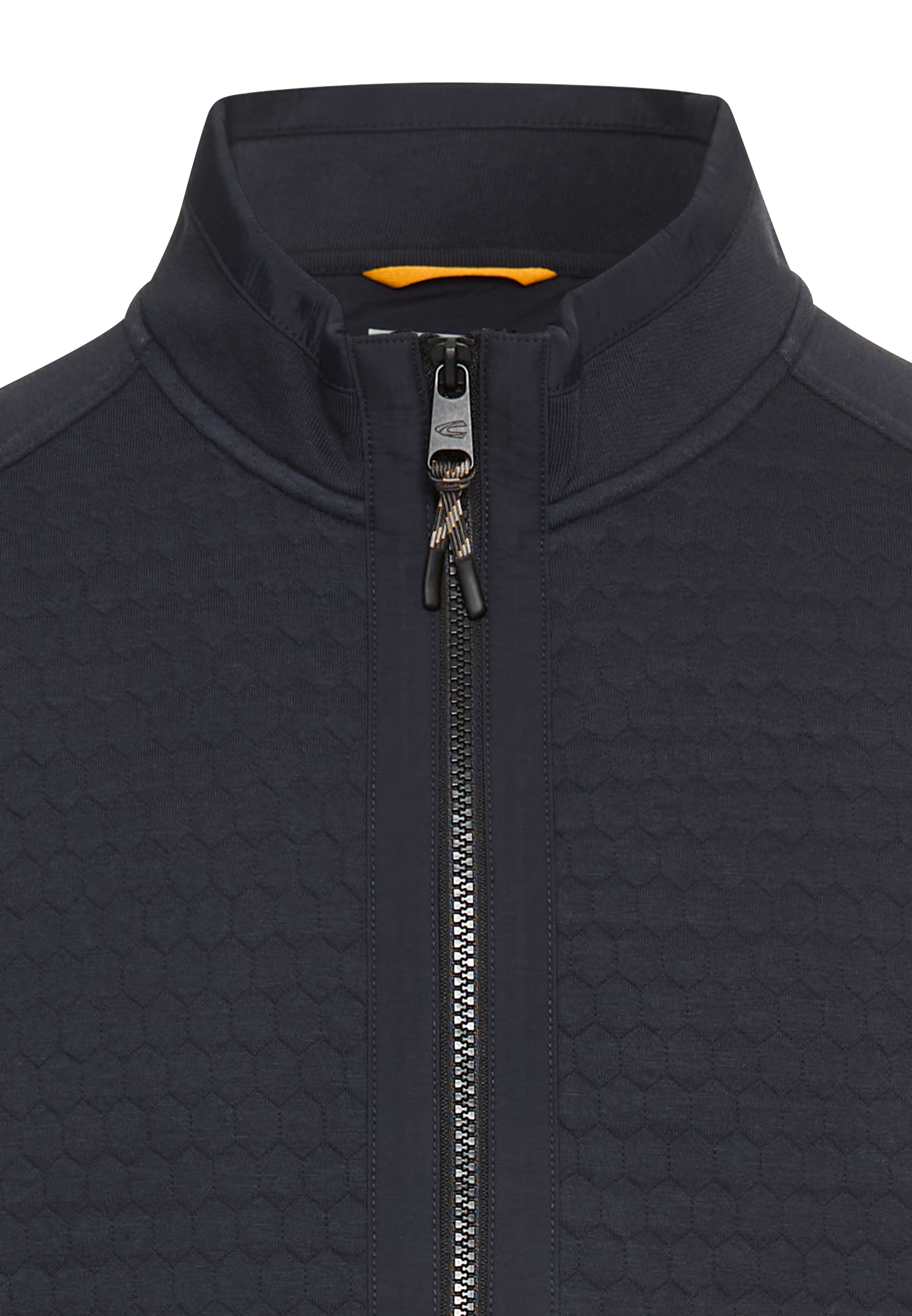 Cardigan/mjukisjacka  med dragkedja, blå från camel active,  - 3