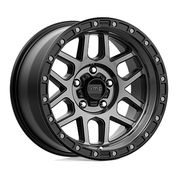 KMC KM544 Mesa Satin Black W/ Gray Tint- Jeep JK, JL & JT