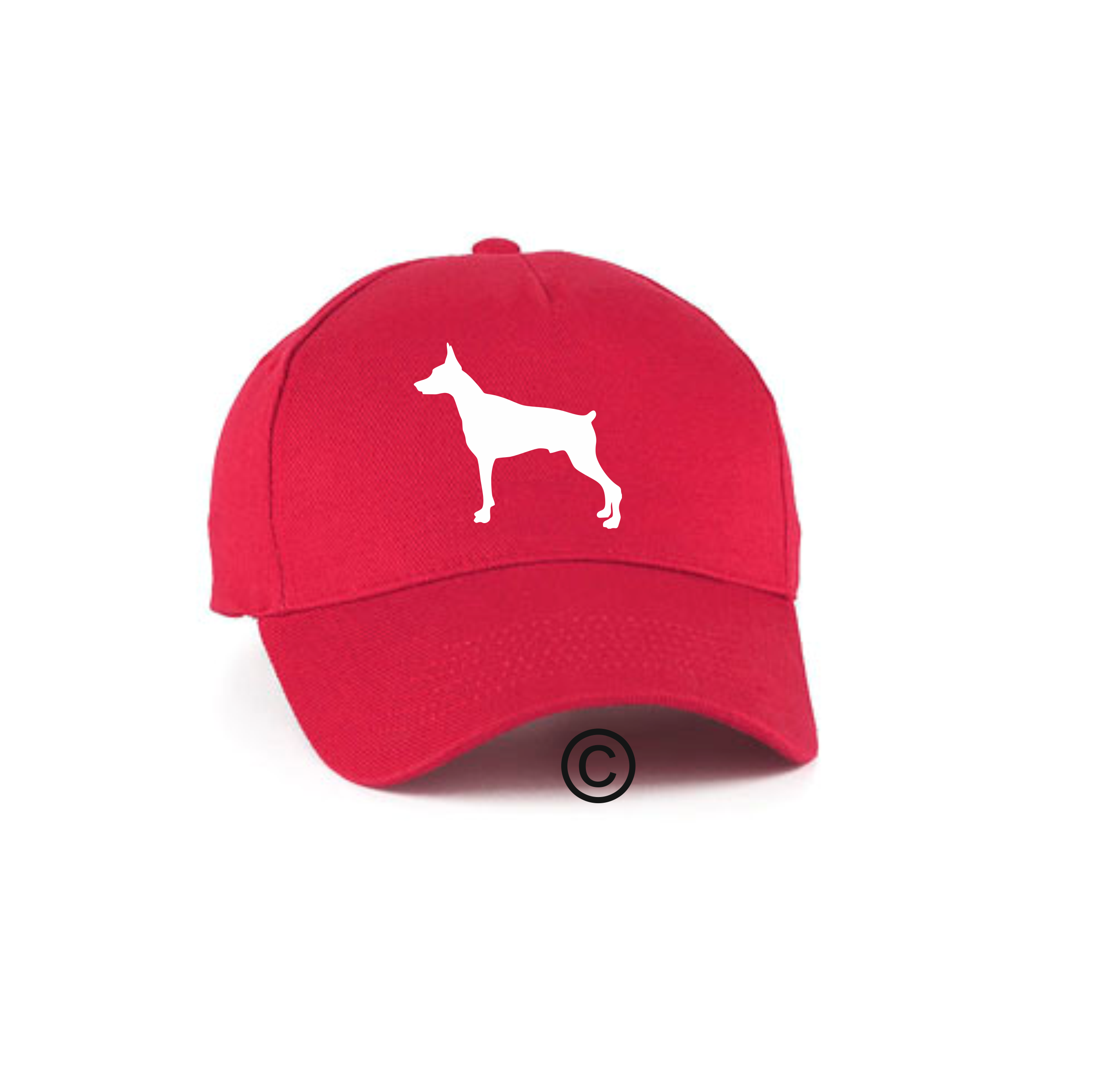 Keps siluett Doberman - 3