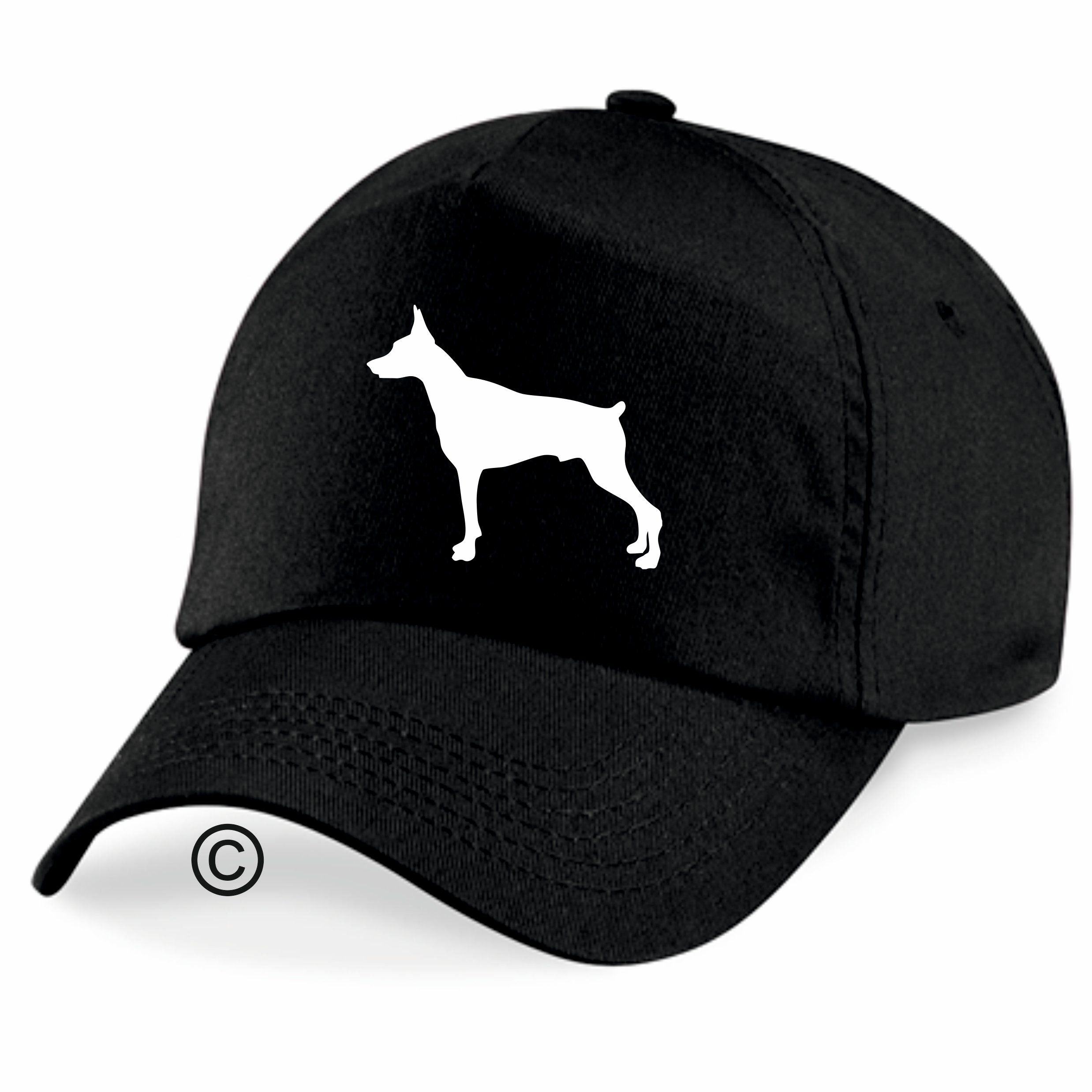 Keps siluett Doberman - 2