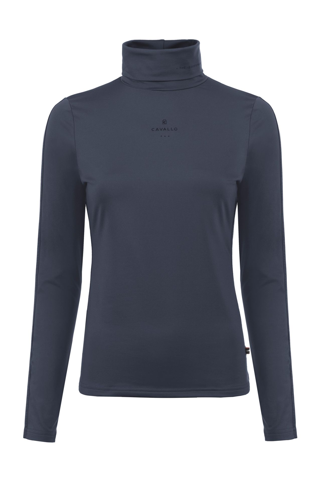 CAVALRACINA Long-Sleeved Turtleneck - Dark Blue