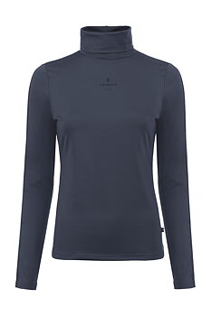 CAVALRACINA Long-Sleeved Turtleneck - Dark Blue