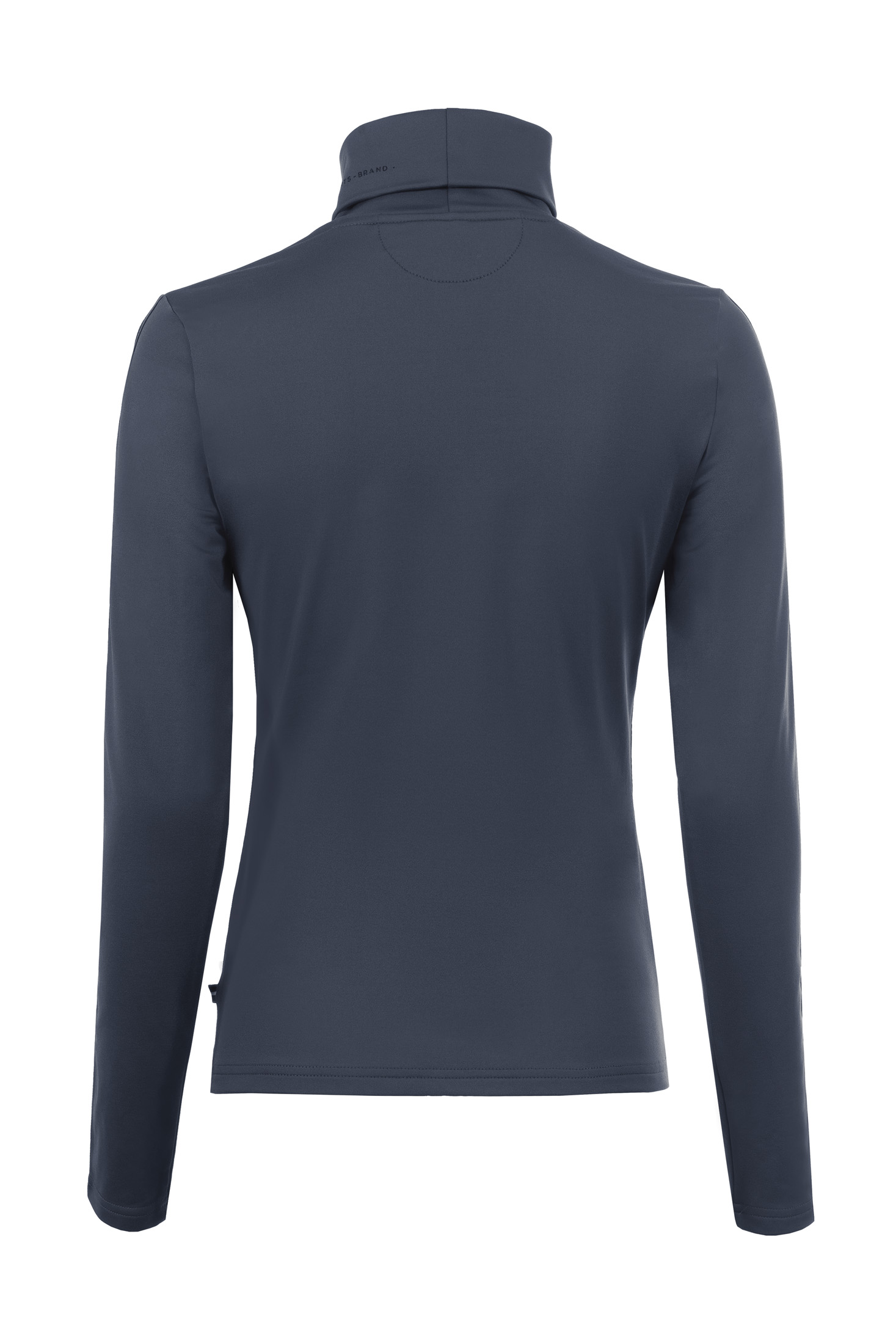 CAVALRACINA Long-Sleeved Turtleneck - Dark Blue - tailored