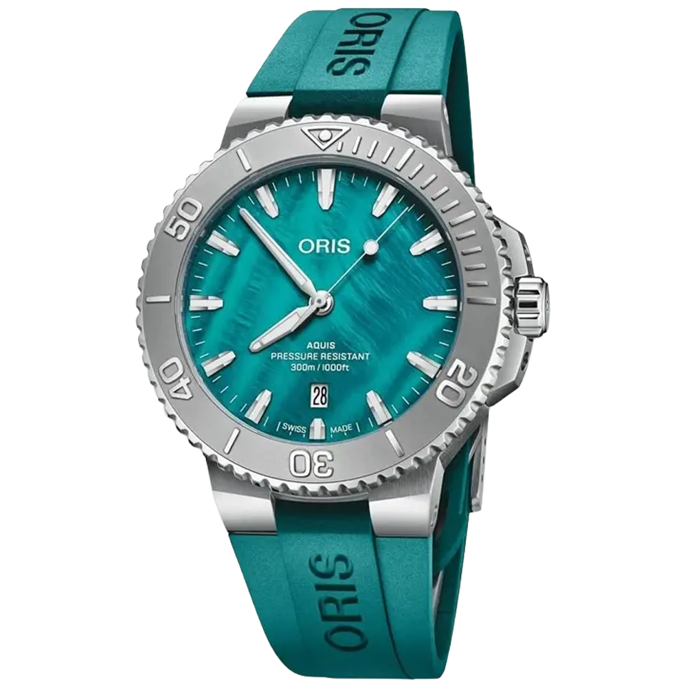 01 733 7789 4187-Set Oris Aquis Date New York Harbor Limited Edition II  43,5