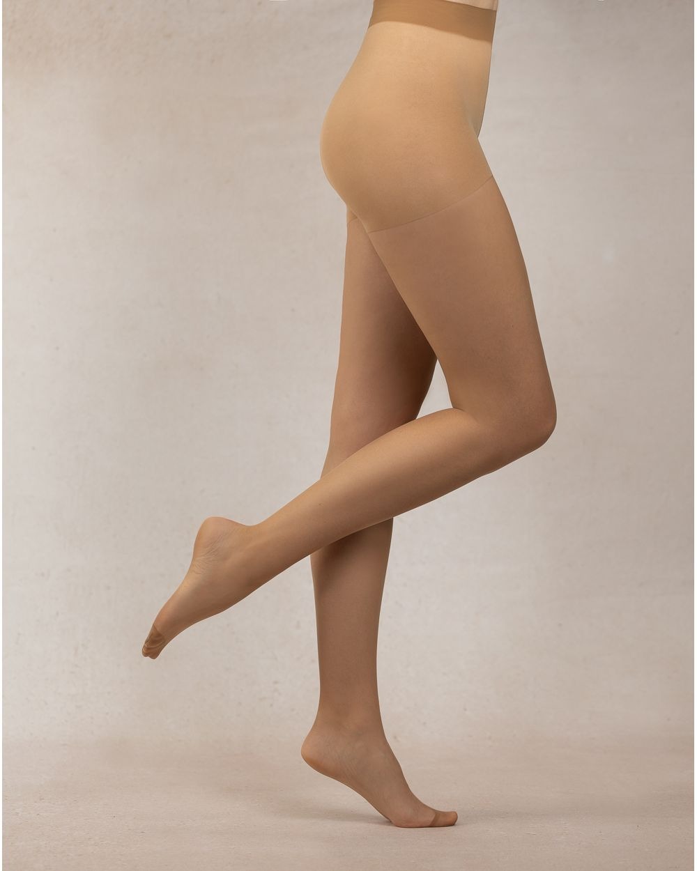 Collant Nude Transparent 12D - Golden Skin - Bleuforêt