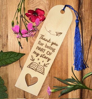 Bokmärke "Thank you for..."