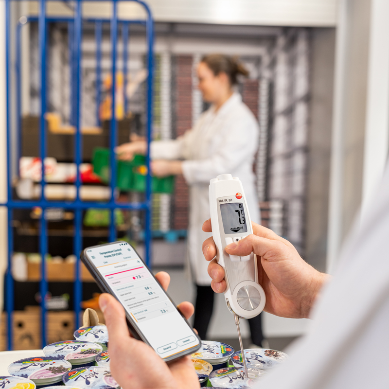 Testo 104-IR BT – IR/instickstermometer med app-anslutning - 5