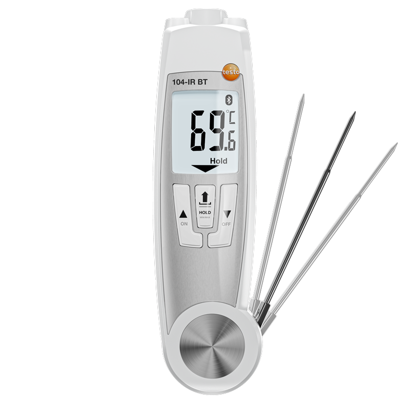 Testo 104-IR BT – IR/instickstermometer med app-anslutning