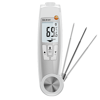 Testo 104-IR BT – IR/instickstermometer med app-anslutning