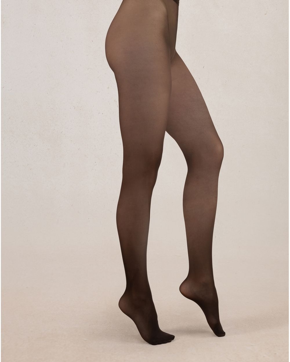 Collant Semi-Opaque 30D - Brown - Bleuforêt