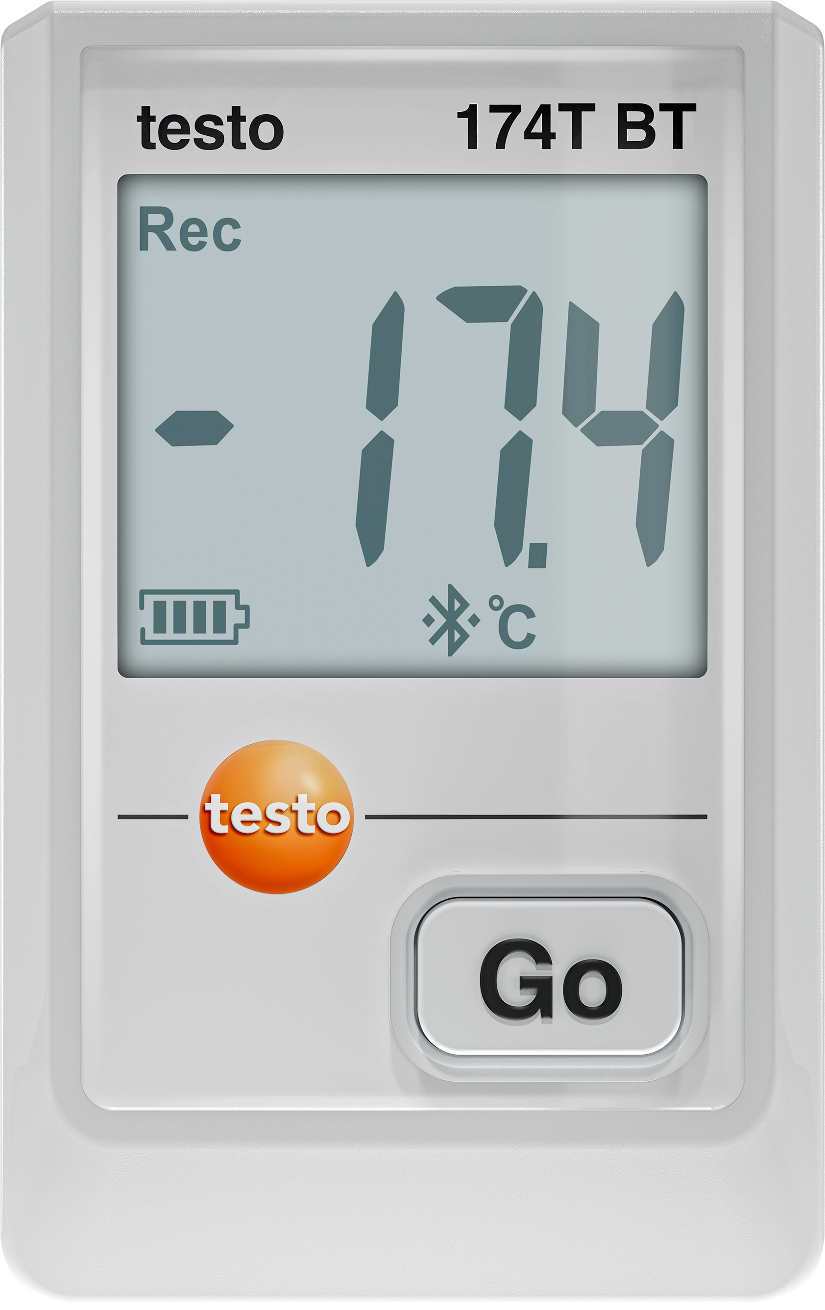Testo 174 T BT – mini-temperaturlogger med Bluetooth (vit)