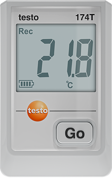 Testo 174 T – mini-temperaturlogger med USB-C (vit)