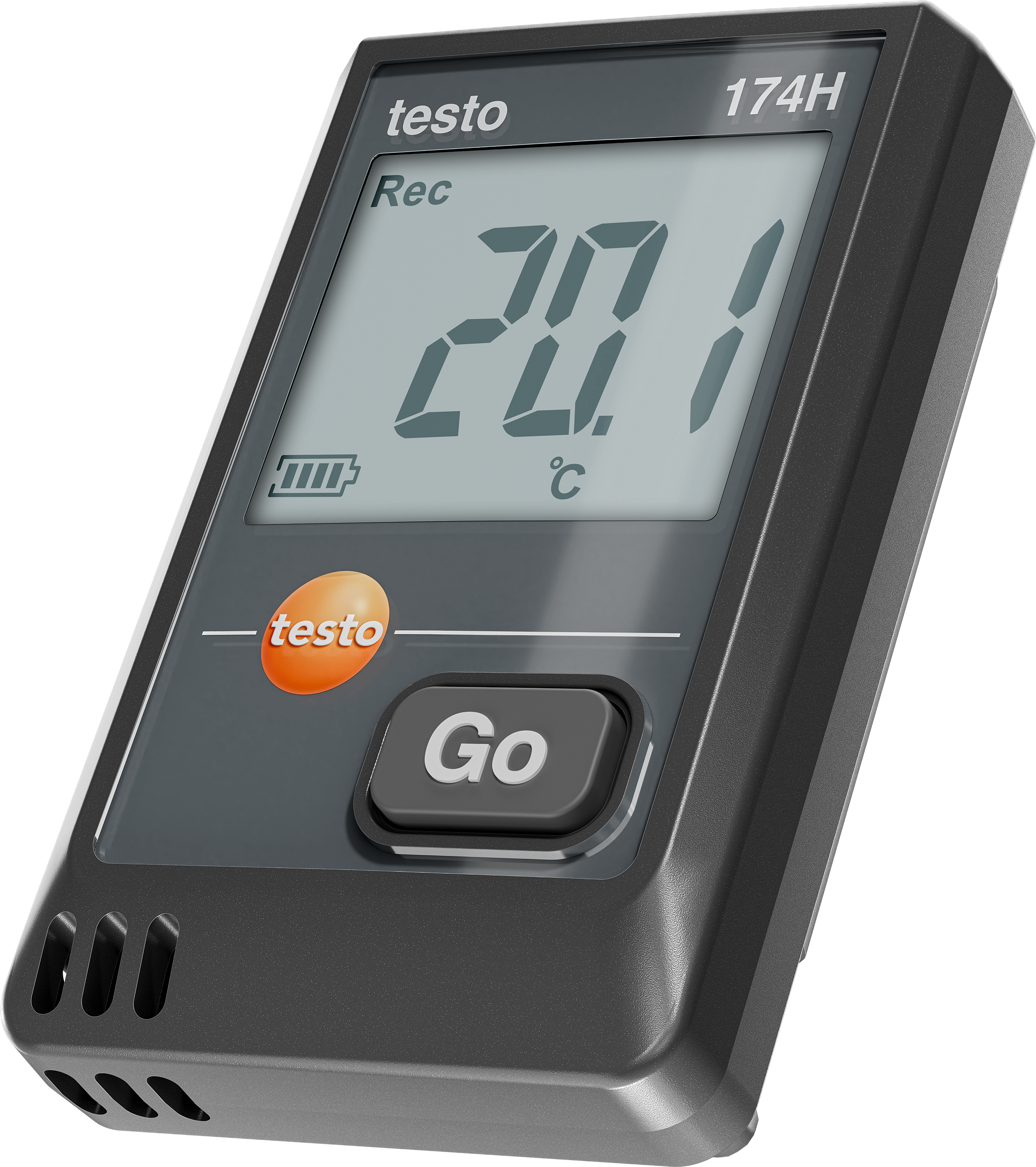 Testo 174 H – mini-fuktlogger med USB-C (svart) - 2