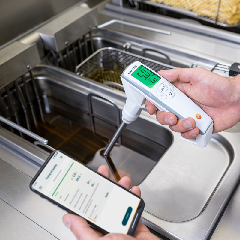 Testo 270 BT – frityroljemätare med app-anslutning - 7