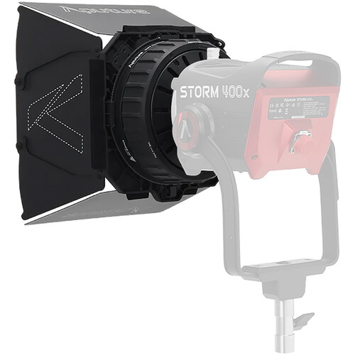 Aputure CF7 Fresnel and Barn Doors Kit For Storm 400x - 5