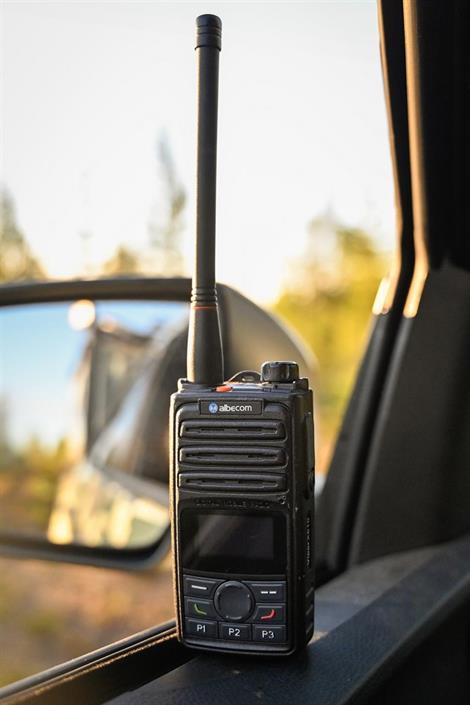 Albecom Radio Package VIPER X6-155mhz Analog/Digital 5