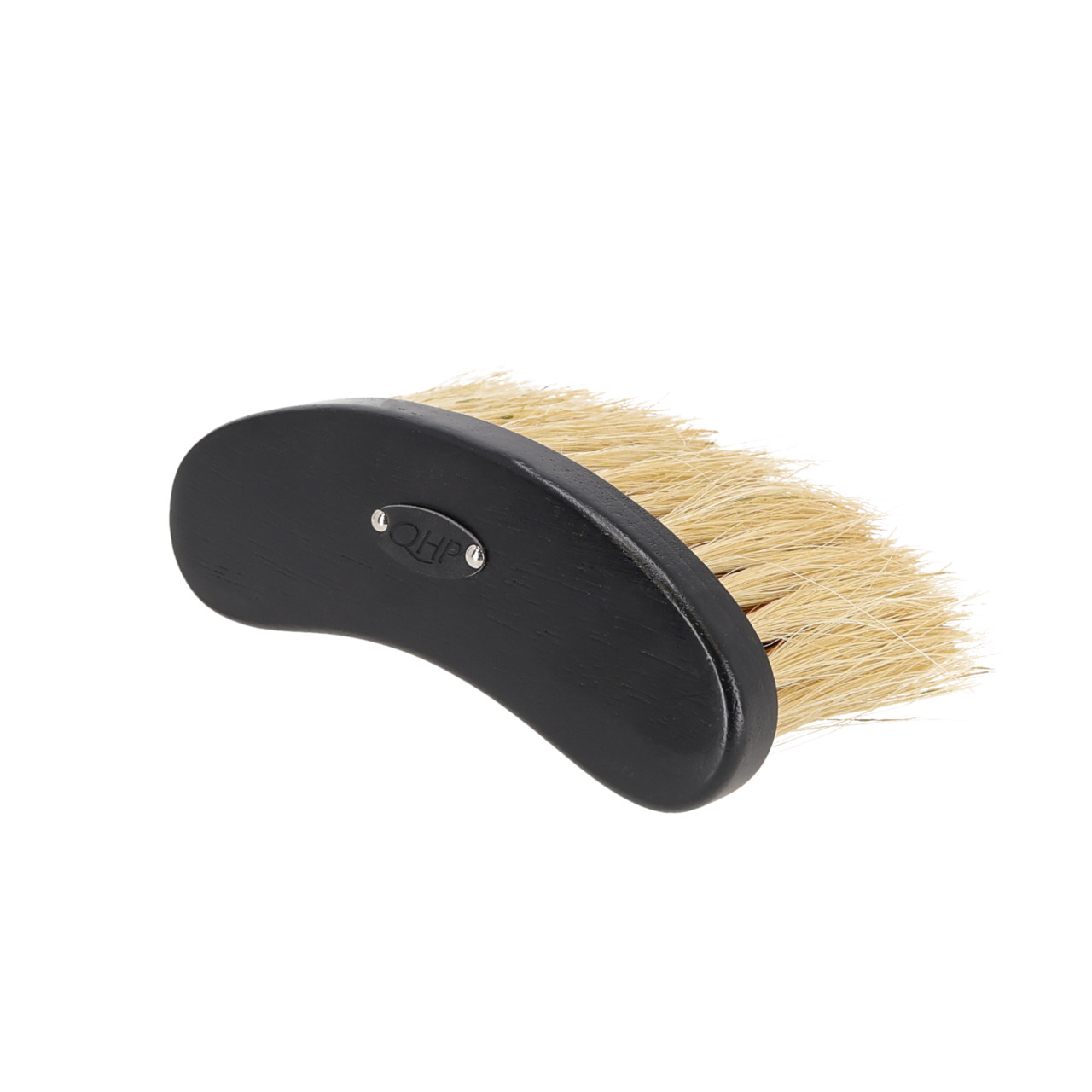 QHP Royal Grooming Set Kit with Brushes - Black - Wood