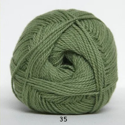 35 Ljus grön - Blød Bomuld