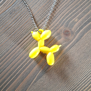 Halsband - Ballonghund  Pastell