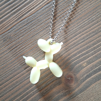 Halsband - Ballonghund  Pastell