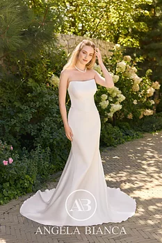 Angela Bianca 1164 body Crepe satin 