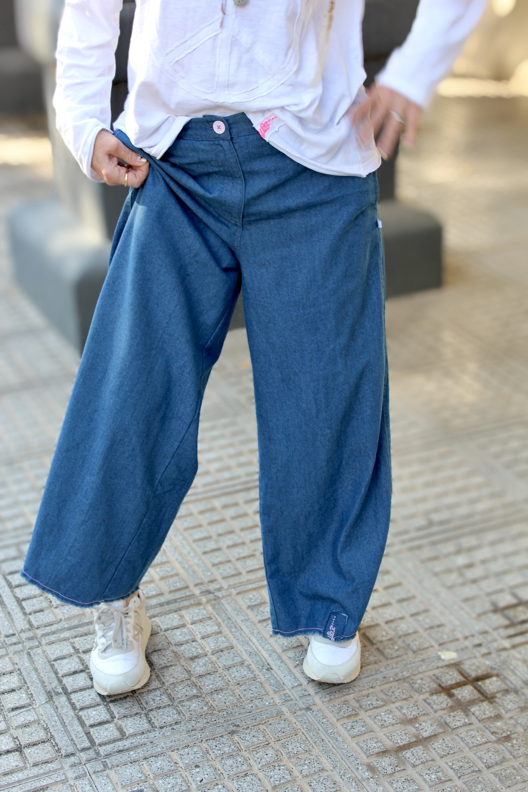 DAKOTA COTTON DENIM PANT  - 6