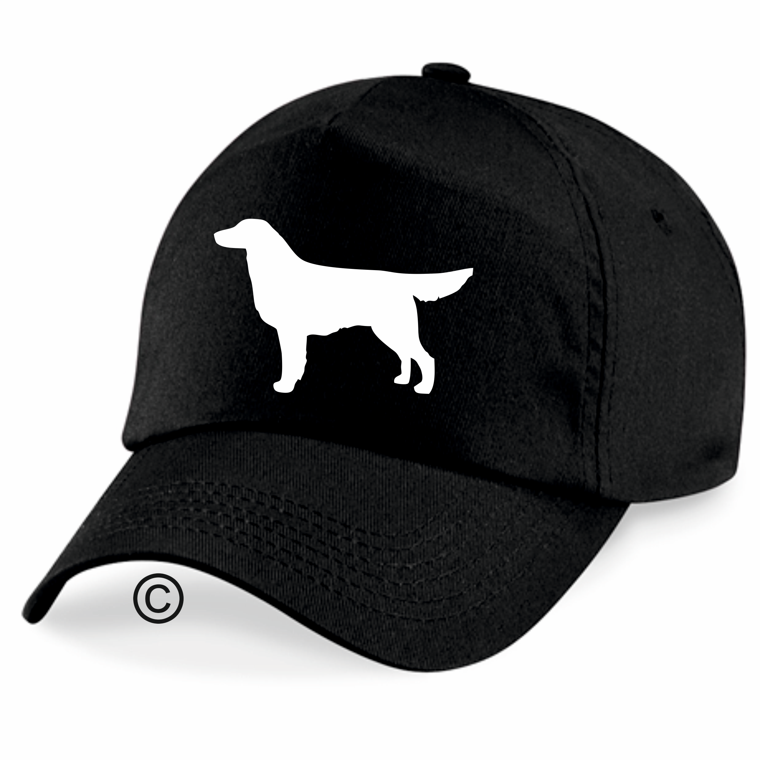 Keps siluett Flatcoated Retriver - 2