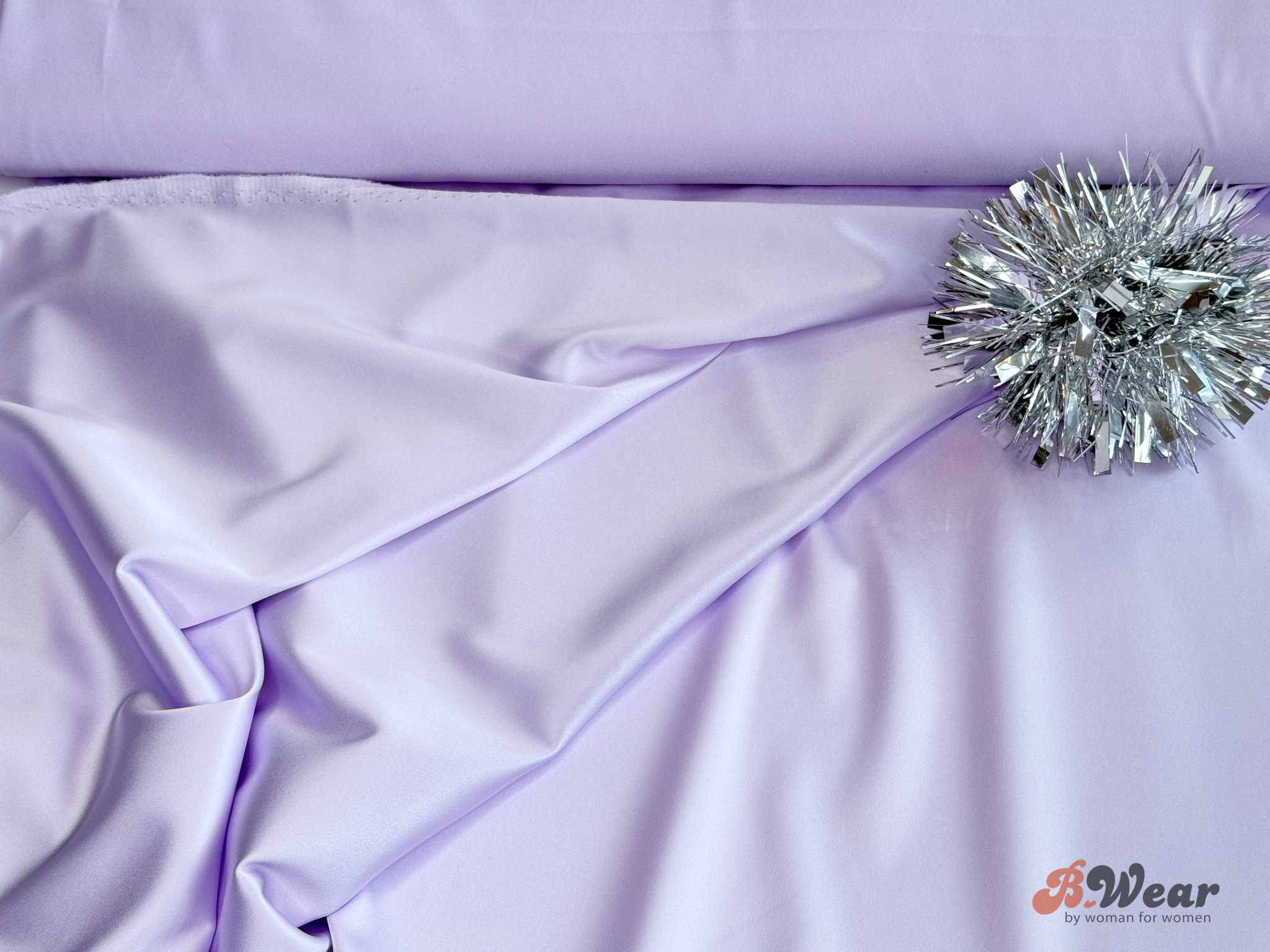 Stretch Satin - Lavender