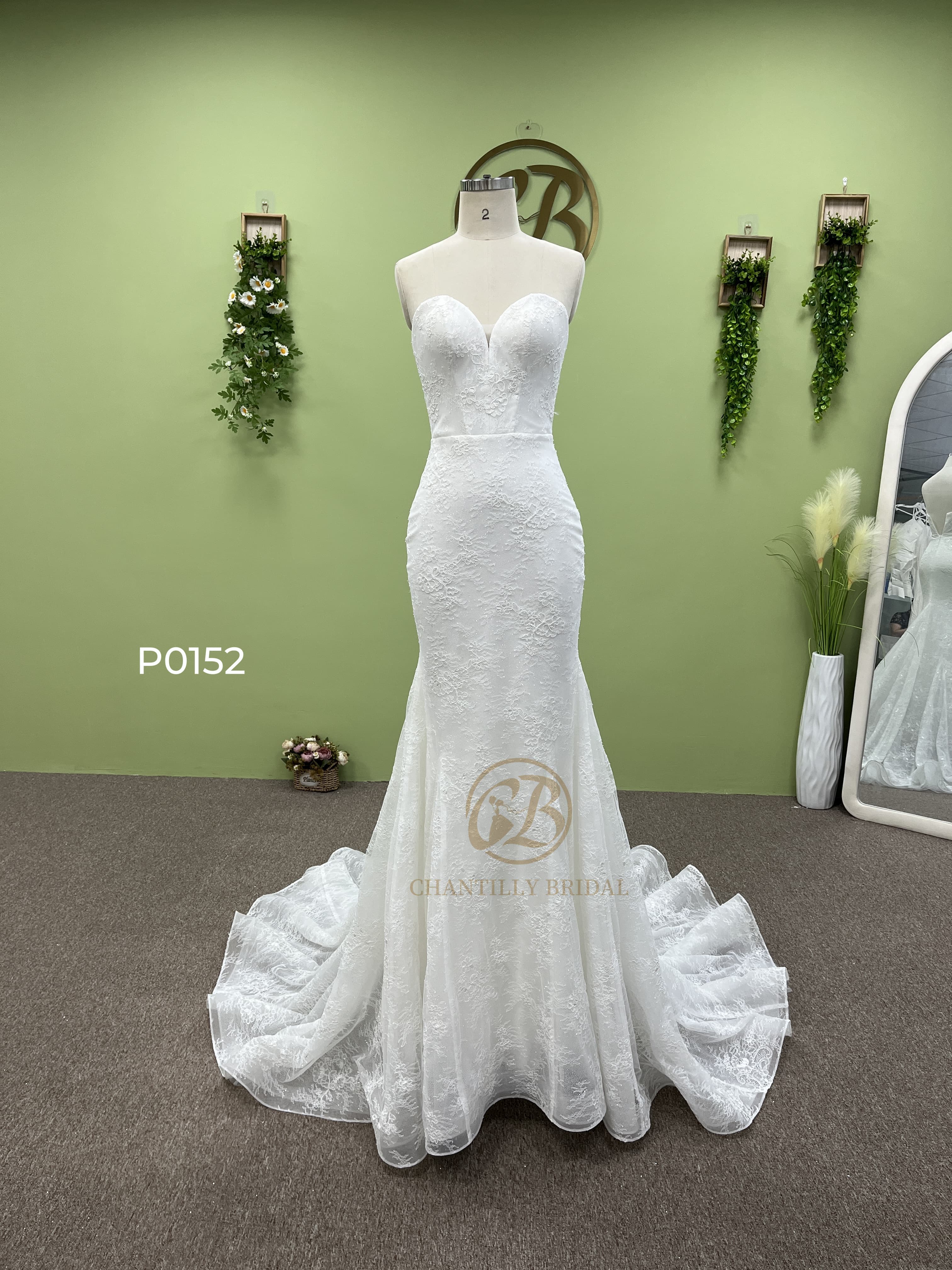 Chantilly Bridal  P0152 löstagbar kjol - 2