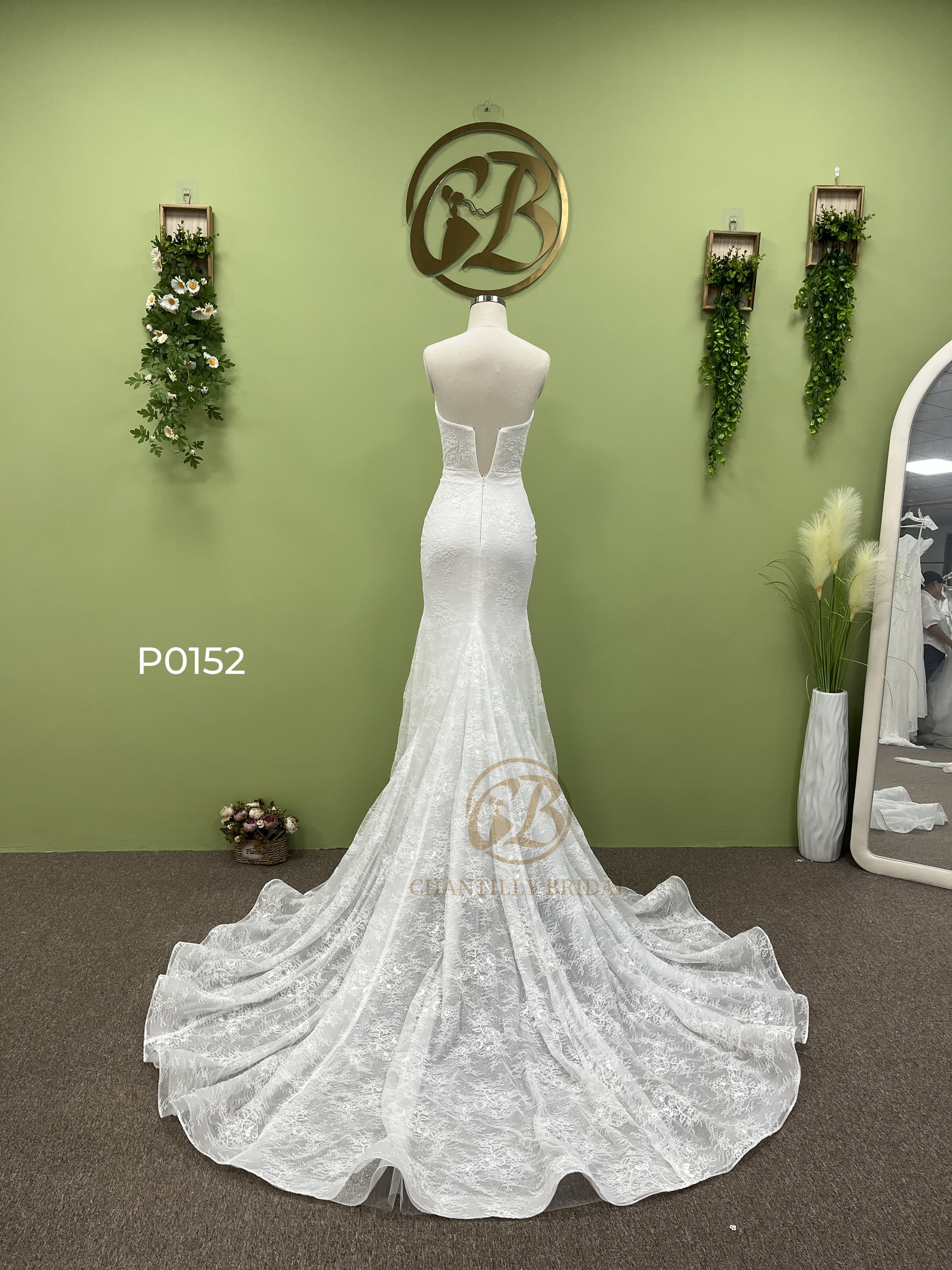 Chantilly Bridal  P0152 löstagbar kjol - 5