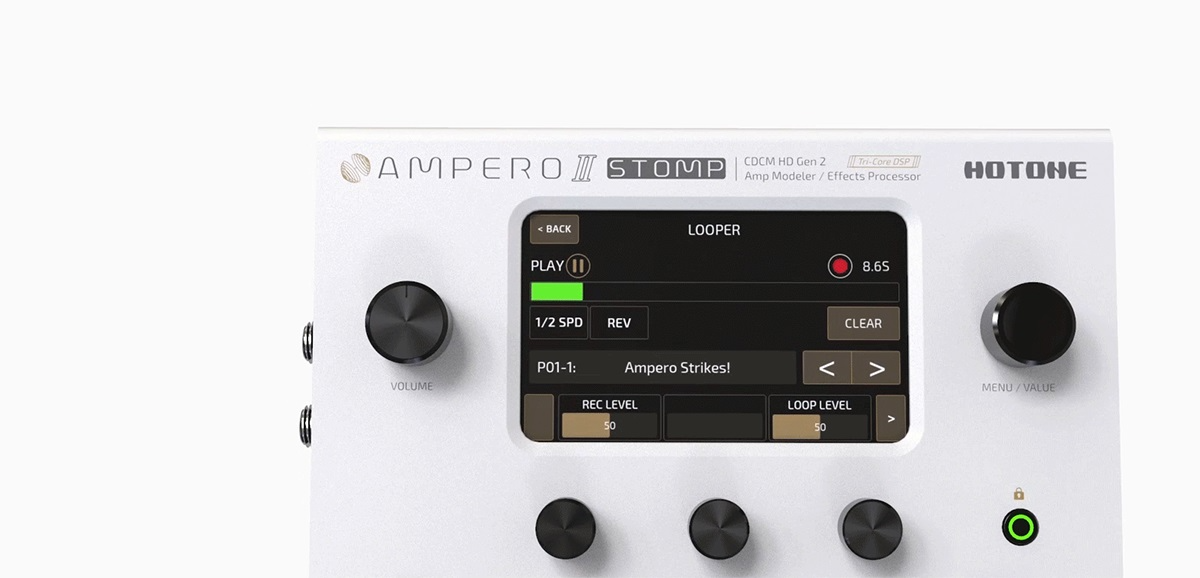 Hotone Ampero II Stomp - 5