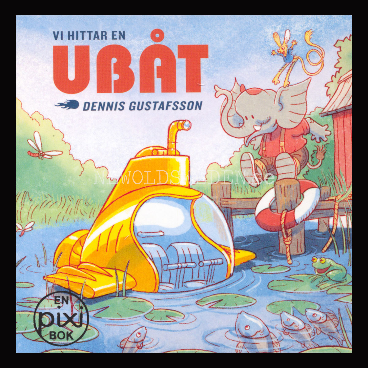 VI HITTAR EN UBÅT- pixiböcker - P77 - 6
