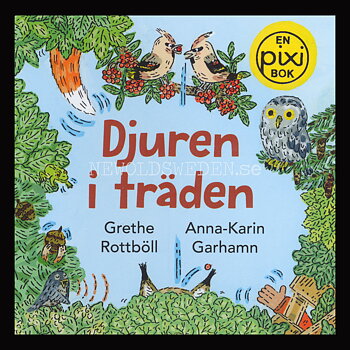 DJUREN I TRÄDEN- pixiböcker - P86 - 11