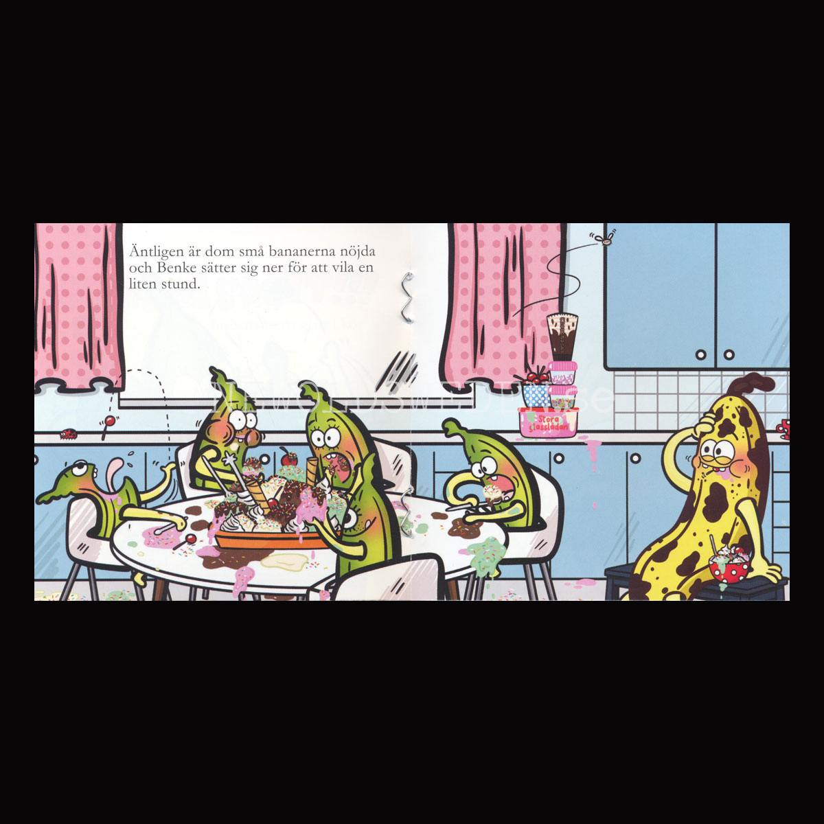 BENKE OCH BEBISBANANERNA- pixiböcker - P85 - 3 - 2