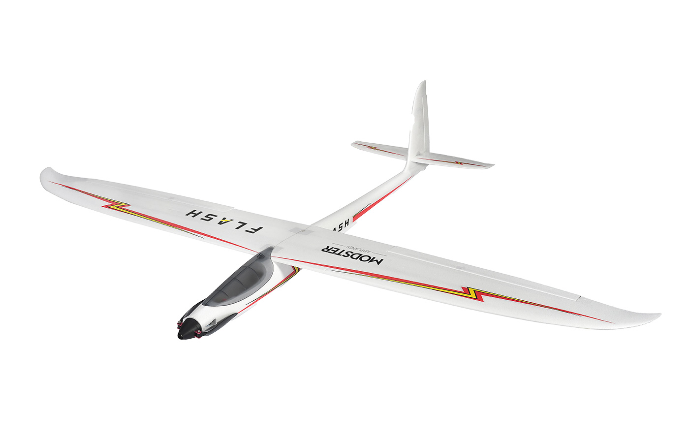MODSTER Flash Electric motor Hotliner style glider model PUP 1500mm