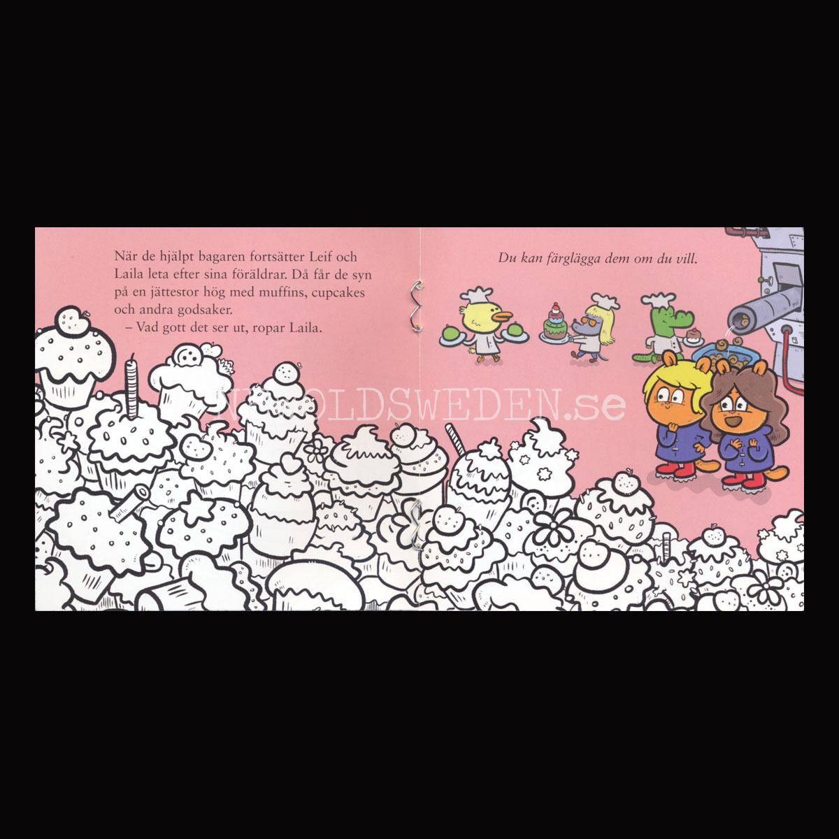 VILSE I BAGERIET - pixiböcker - P88 - 19 - 2