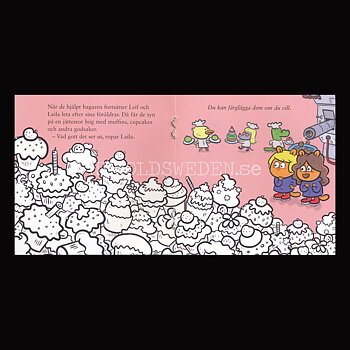 VILSE I BAGERIET - pixiböcker - P88 - 19