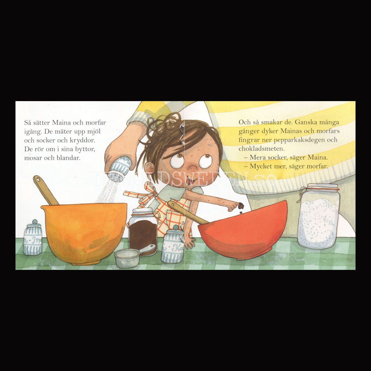 MAINA, MORFAR OCH JULBAKET - pixiböcker - P118 - 1 - 2