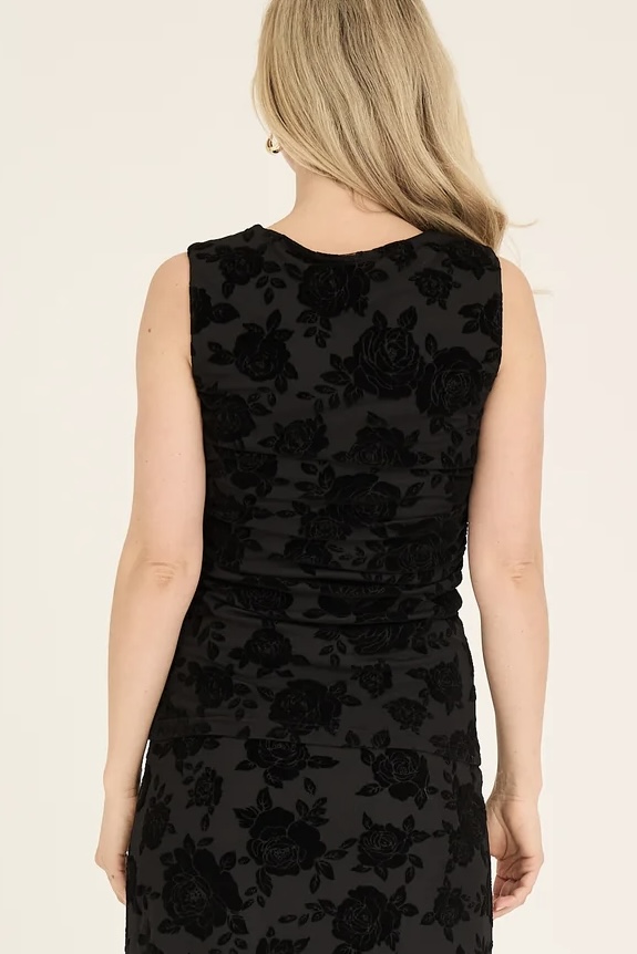 A-View - Claudine Top Black - 3