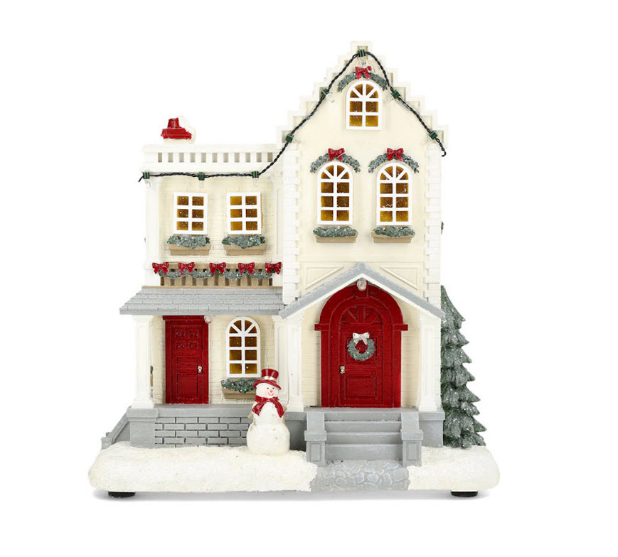 LED Lykta Hus, 26 cm