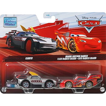 Disney Cars 2-pack Dragon Blixten McQueen & Kabuto