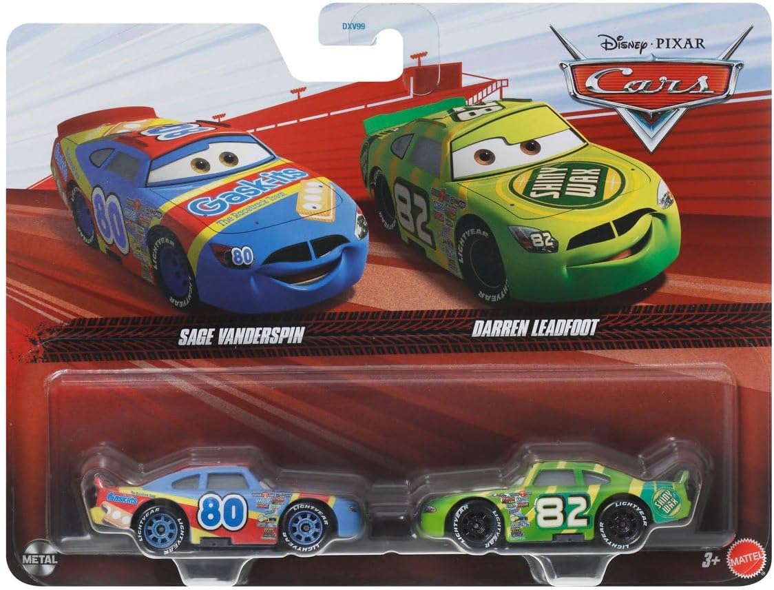 Disney Cars 2-pack Dragon Sage Vanderspin & Darren Leadfoot