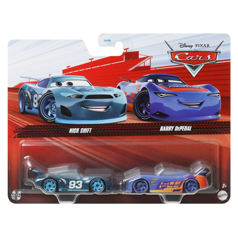 Disney Cars 2-pack Nick Shift & Barry DePedal