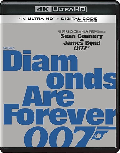 Diamonds Are Forever (BLU-RAY 4K ULTRA HD)