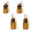 Solid Oak Steampunk Glass Accents - Poison Bottles