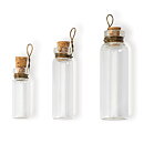 Solid Oak Steampunk Glass Accents - Labratory Bottles