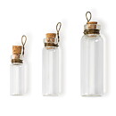 Solid Oak Steampunk Glass Accents - Labratory Bottles
