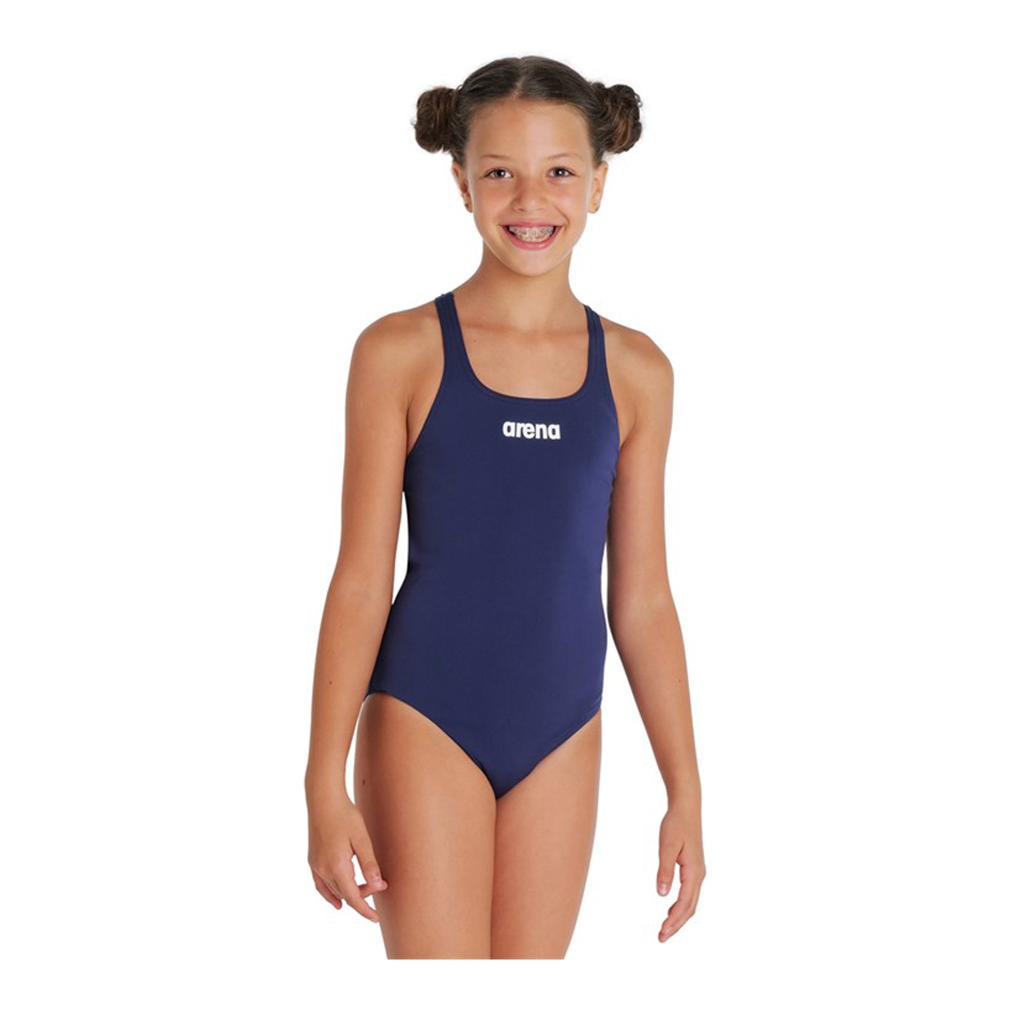 Arena Girl`s Team Swimsuit Swim Pro Solid (Falkenberg Sim) - 3
