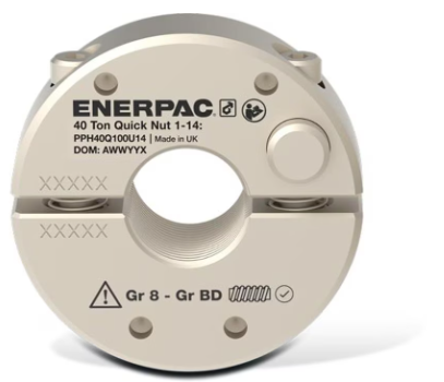 Enerpac snabbkopplingsmutter PPH40Q100U14  till 40 ton sprintutdragare